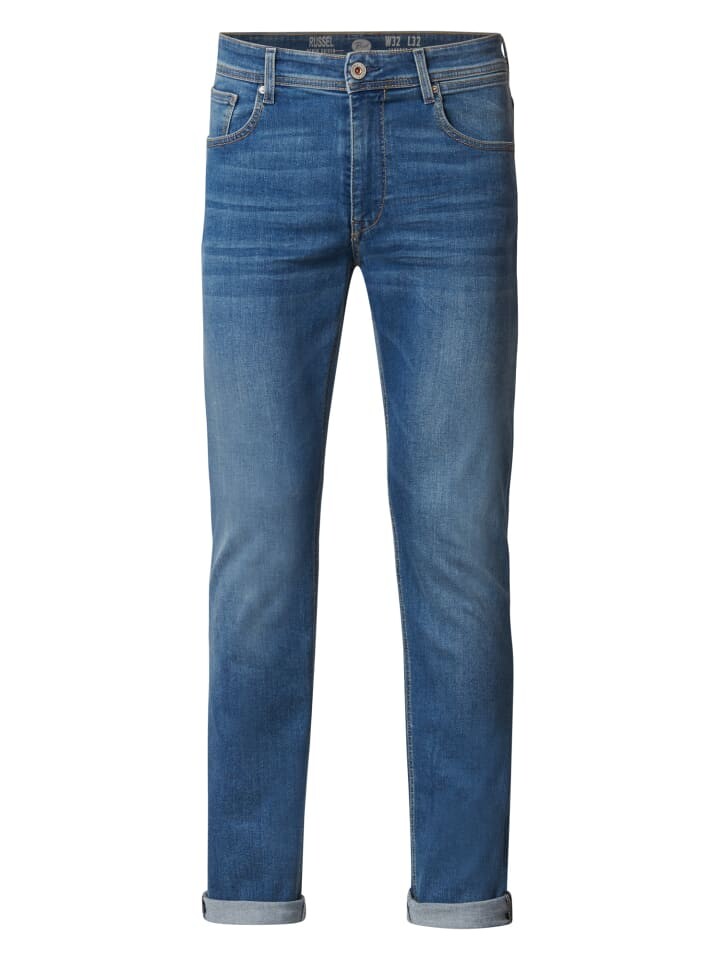 

Джинсы Petrol Industries Regular Tapered Fit Russel, синий