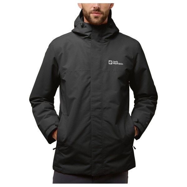 

Куртка Altenberg 3в1 - двойная куртка Jack Wolfskin, черный