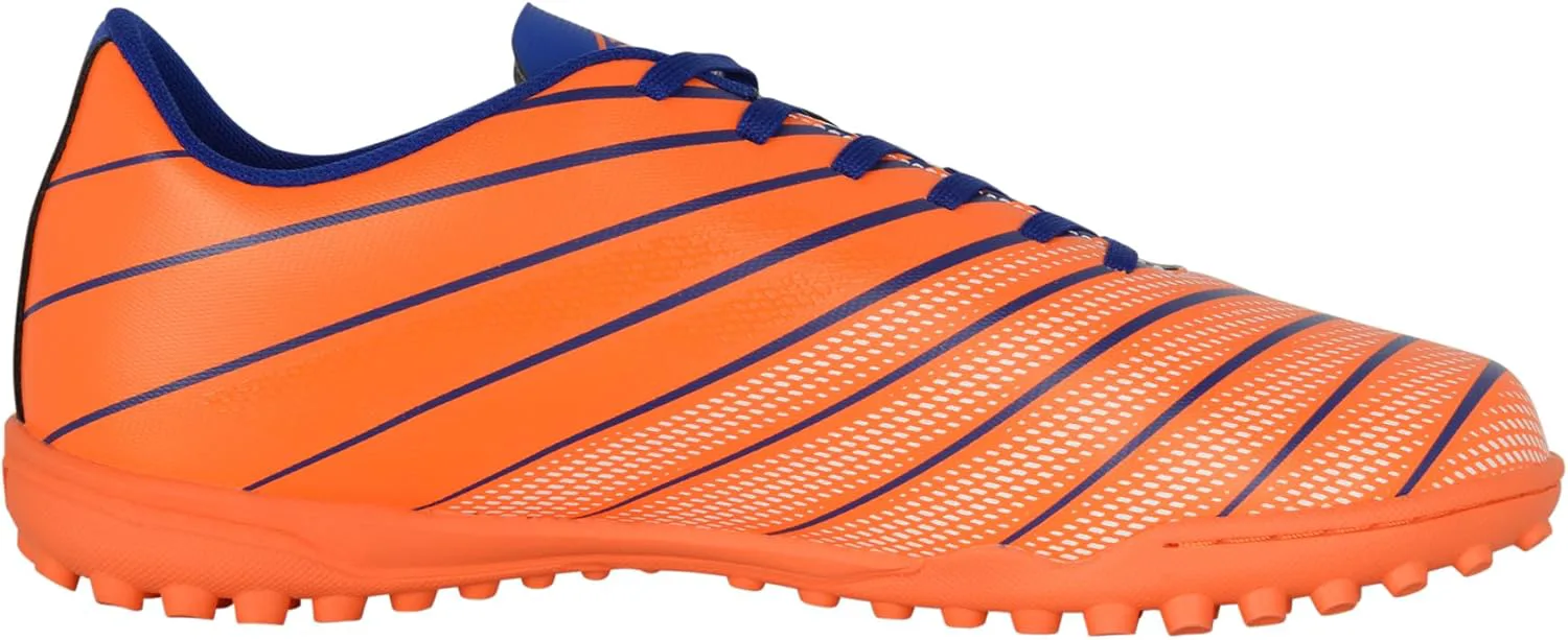 Мужские бутсы Umbro Velocita Elixir League Tf, белый/оранжевый/синий — фото 3