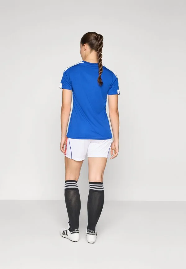 Ol feminin 25/26 домашние шорты клубная одежда Adidas Performance, White — фото 3