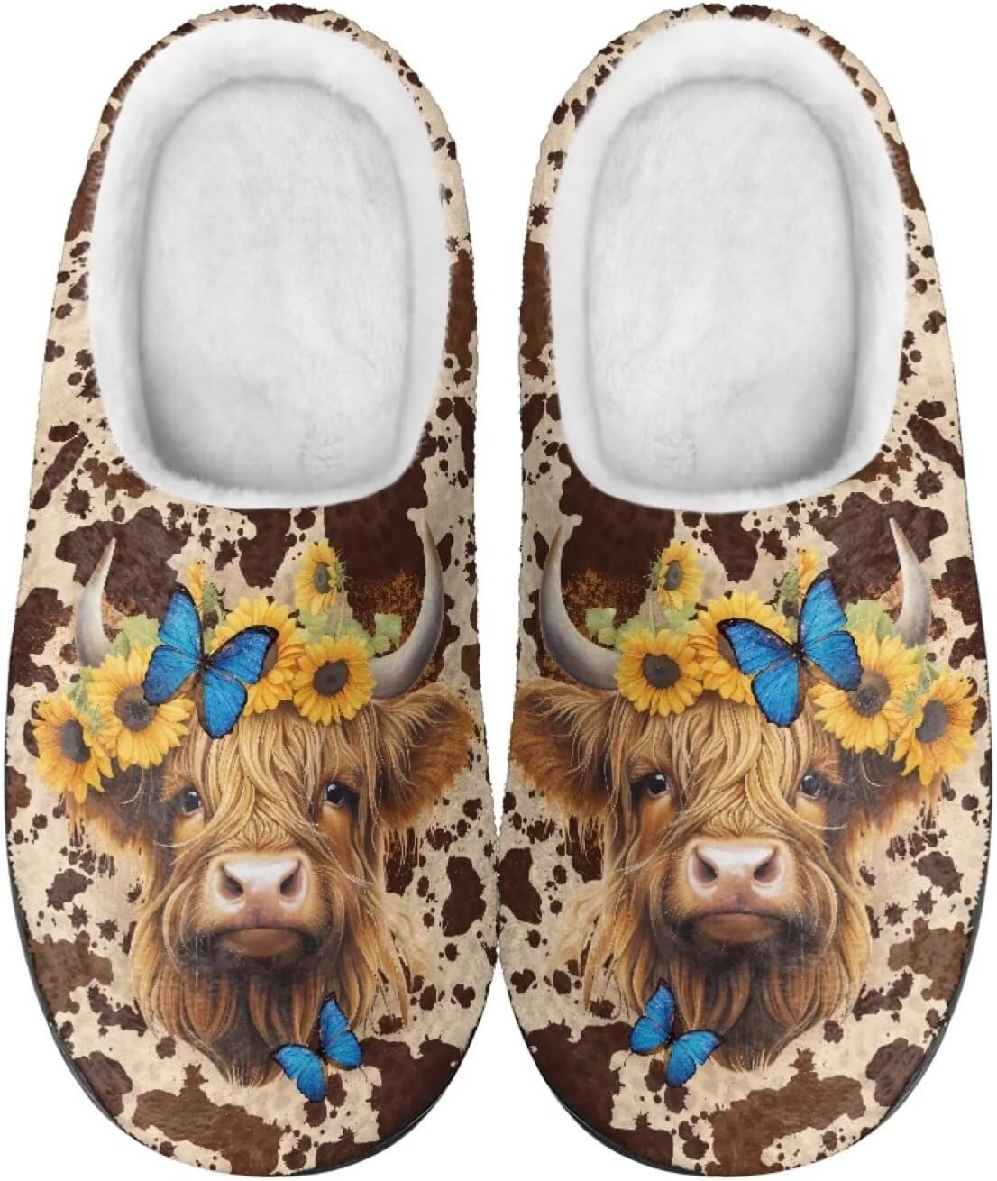 

Домашние тапочки Binienty для женщин и мужчин, пушистые, для дома и улицы, удобные, с противоскользящей подошвой, коричневый