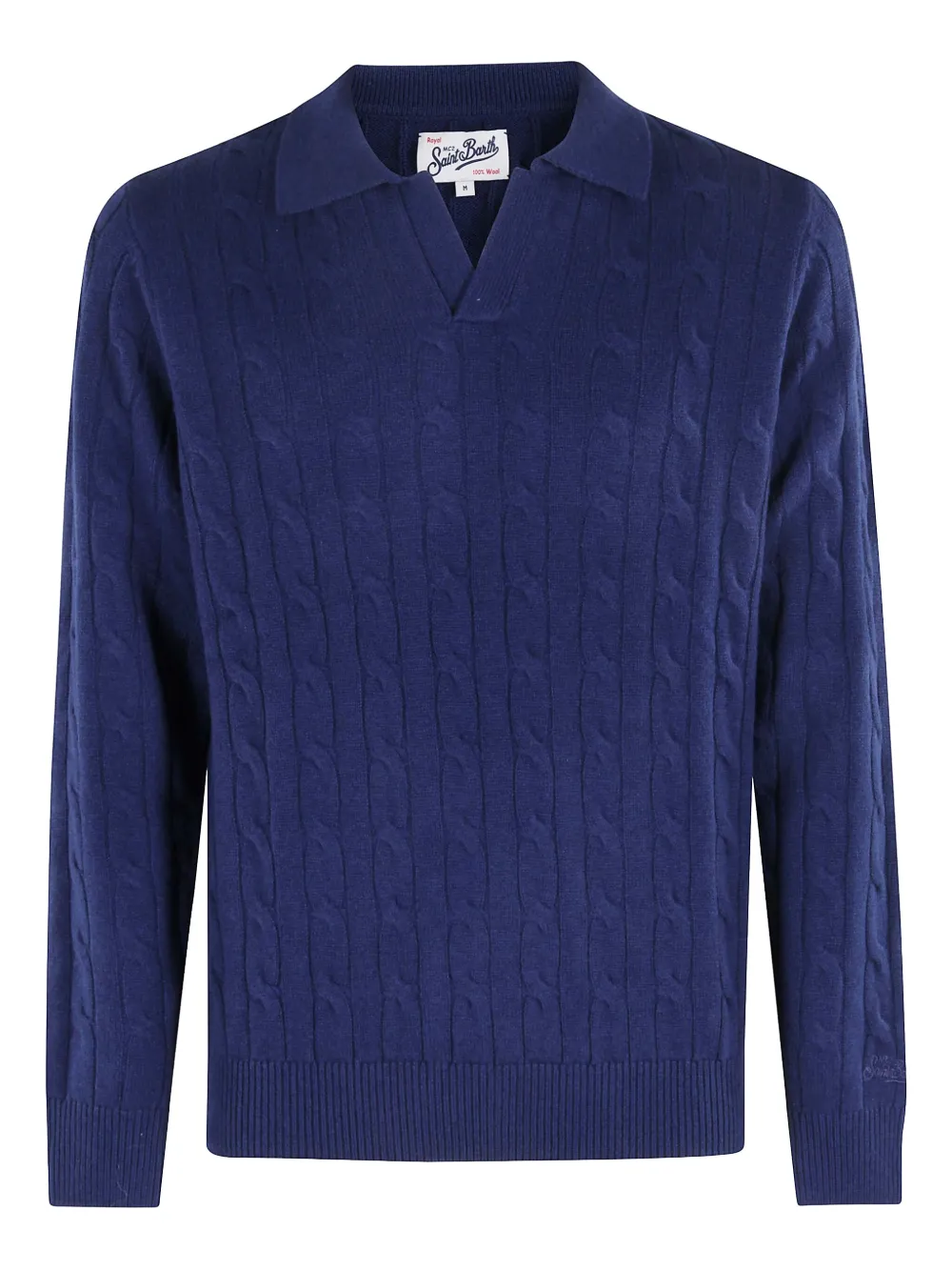 

Плетеный свитер Downing Mc2 Saint Barth, синий