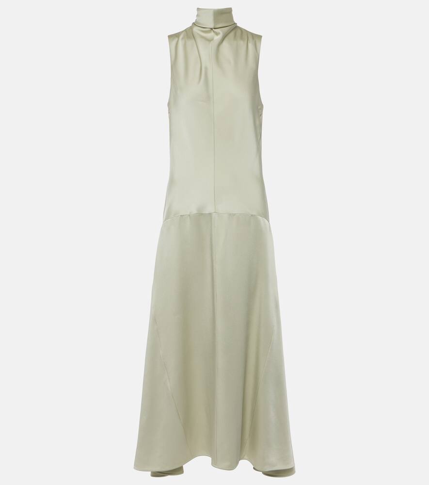 

Макси-платье с драпировкой Jil Sander, Pastel Green