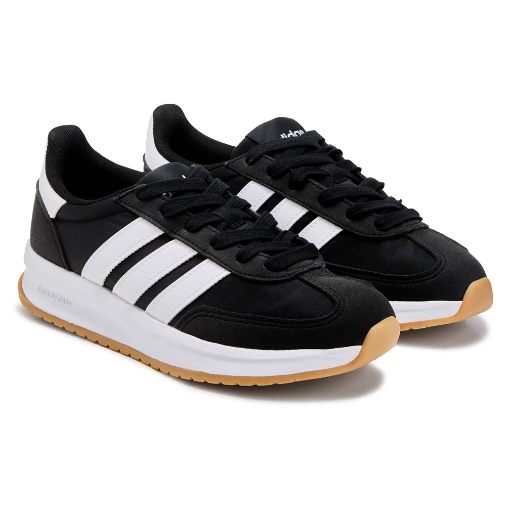 

Детские кроссовки в ретро стиле 70-х Adidas Run 70s для старших детей, black/white/gum