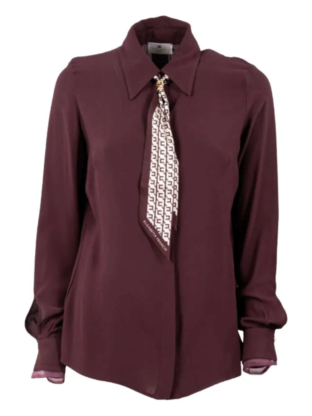 

Декорированная футболка Elisabetta Franchi, красный