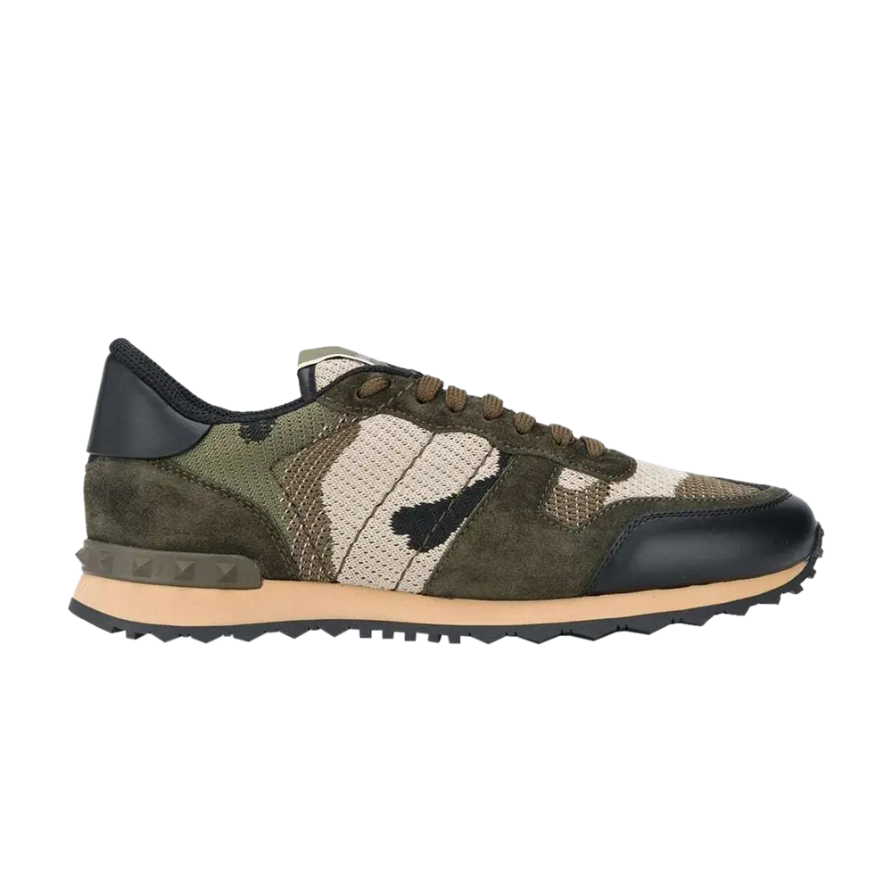 Кроссовки Valentino Rockrunner, зеленый