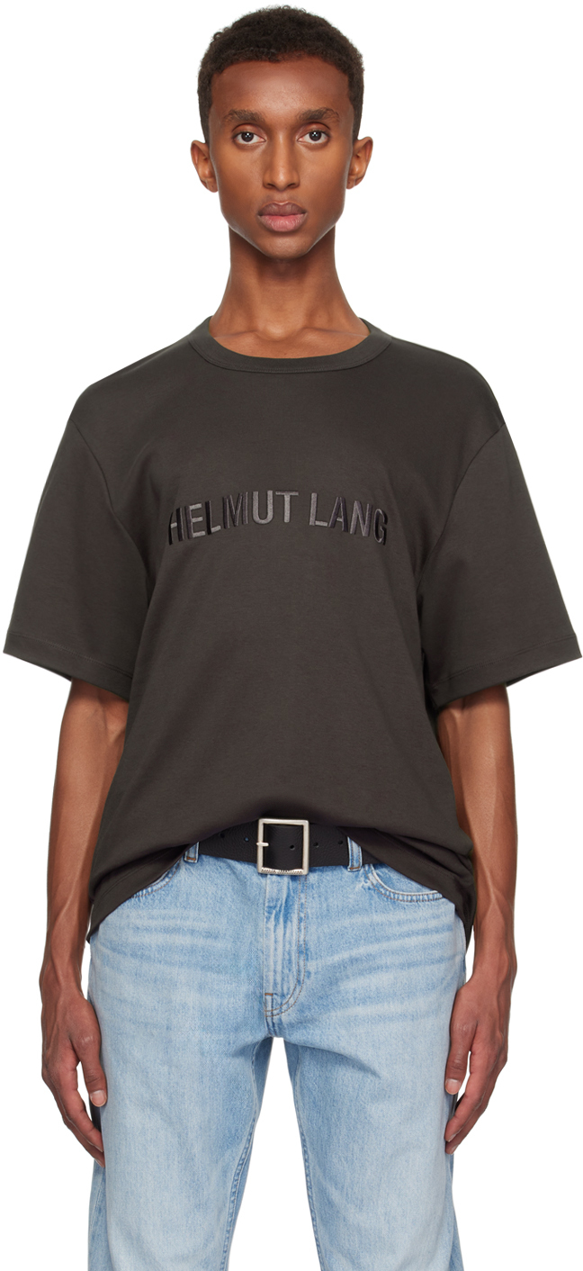 

Футболка Helmut ang Brown ogo Helmut Lang