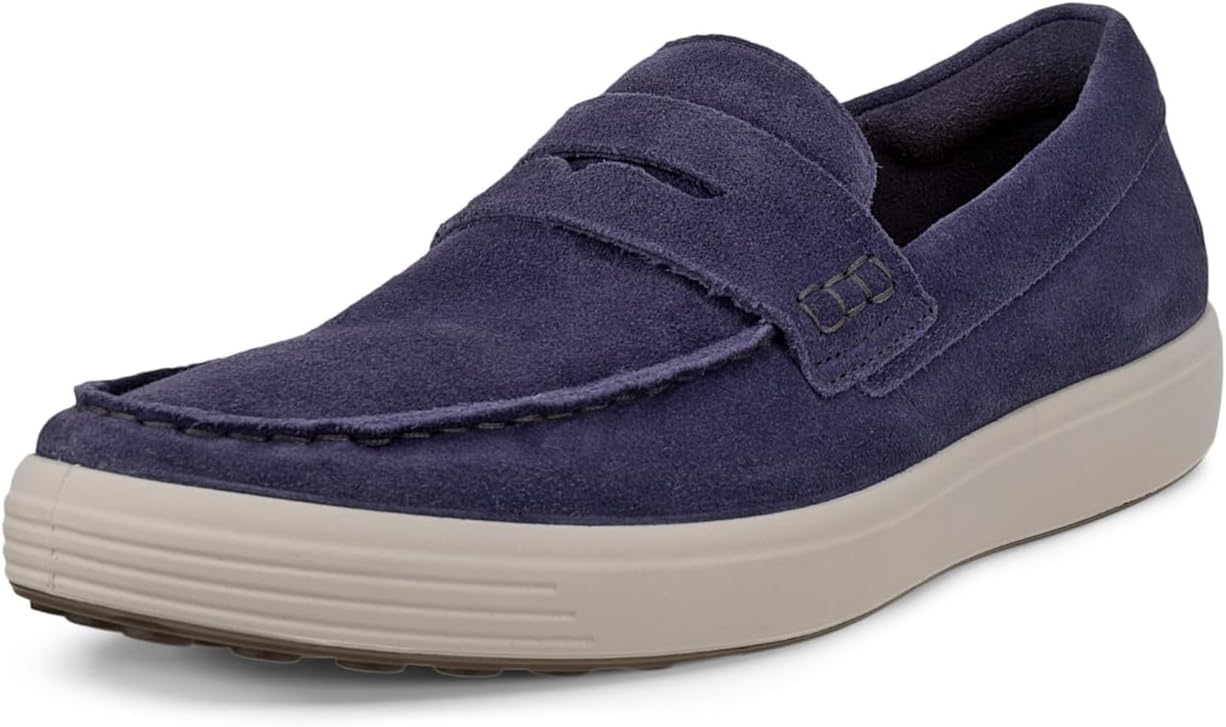 

Мужские лоферы ECCO Soft 7 с классической отделкой, серый