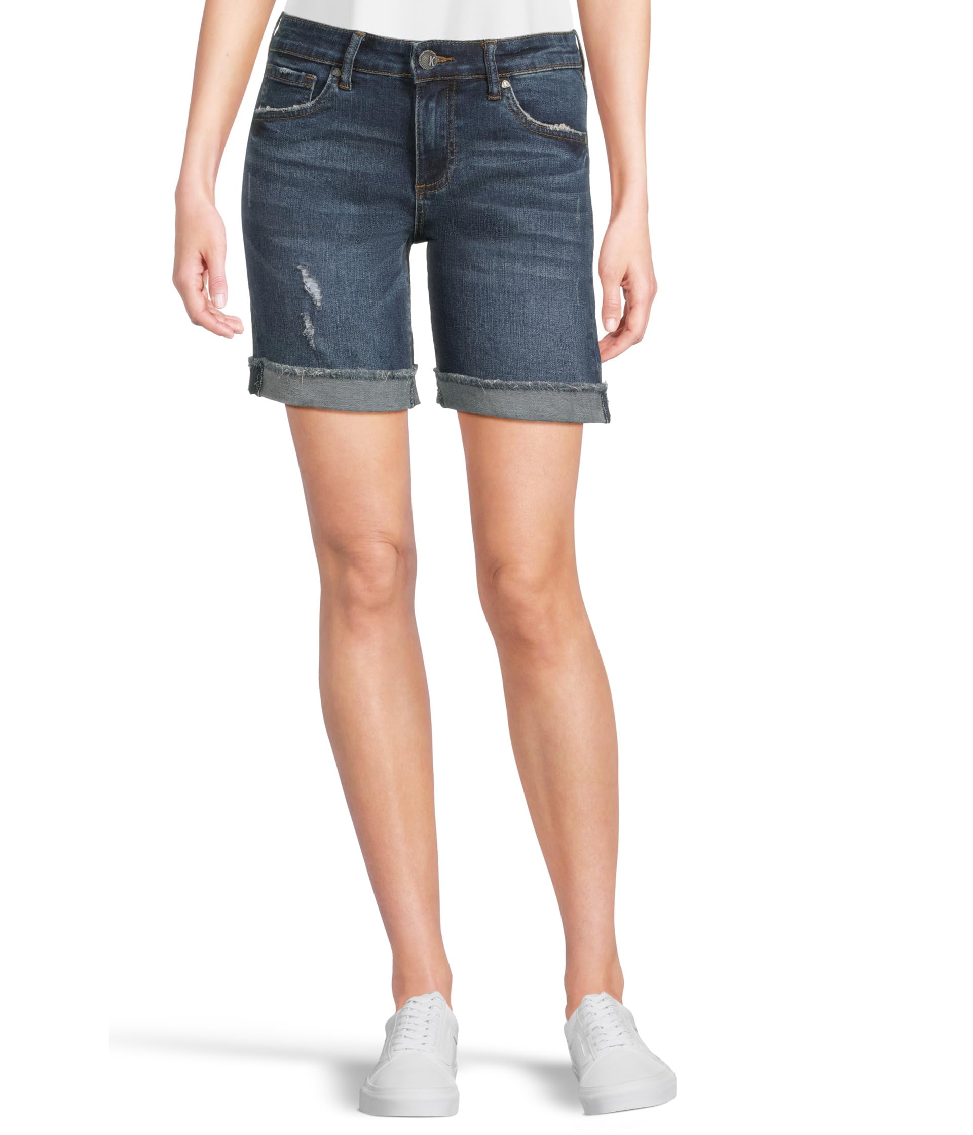 

Шорты KUT from the Kloth Catherine Boyfriend Shorts, Animating