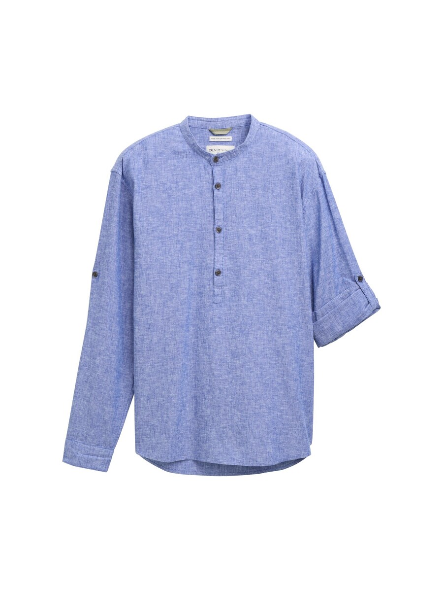 

Рубашка комфортного кроя TOM TAILOR DENIM, светло-синий