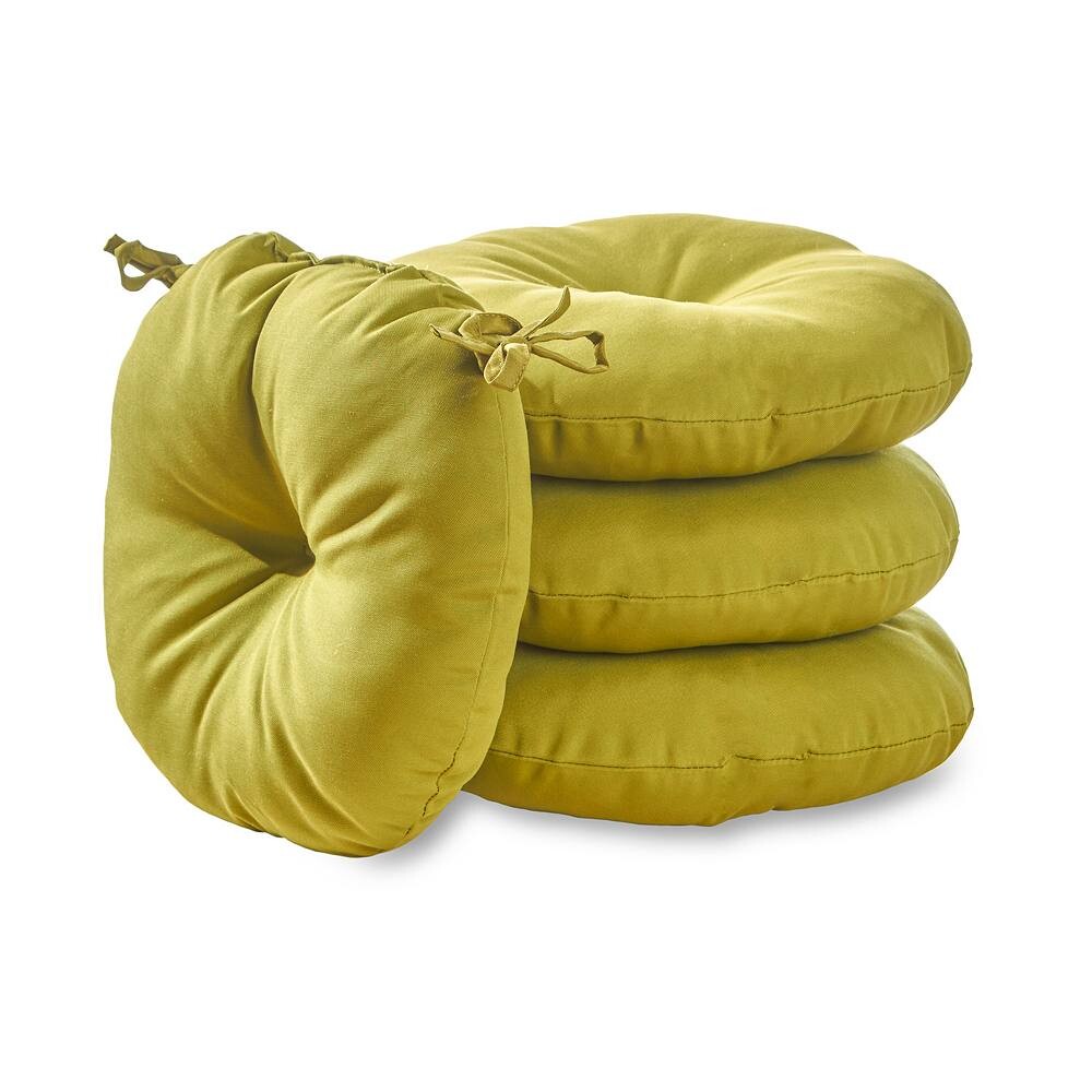 

Greendale Home Fashions: круглые подушки для стульев, 4 шт., цвет Kiwi