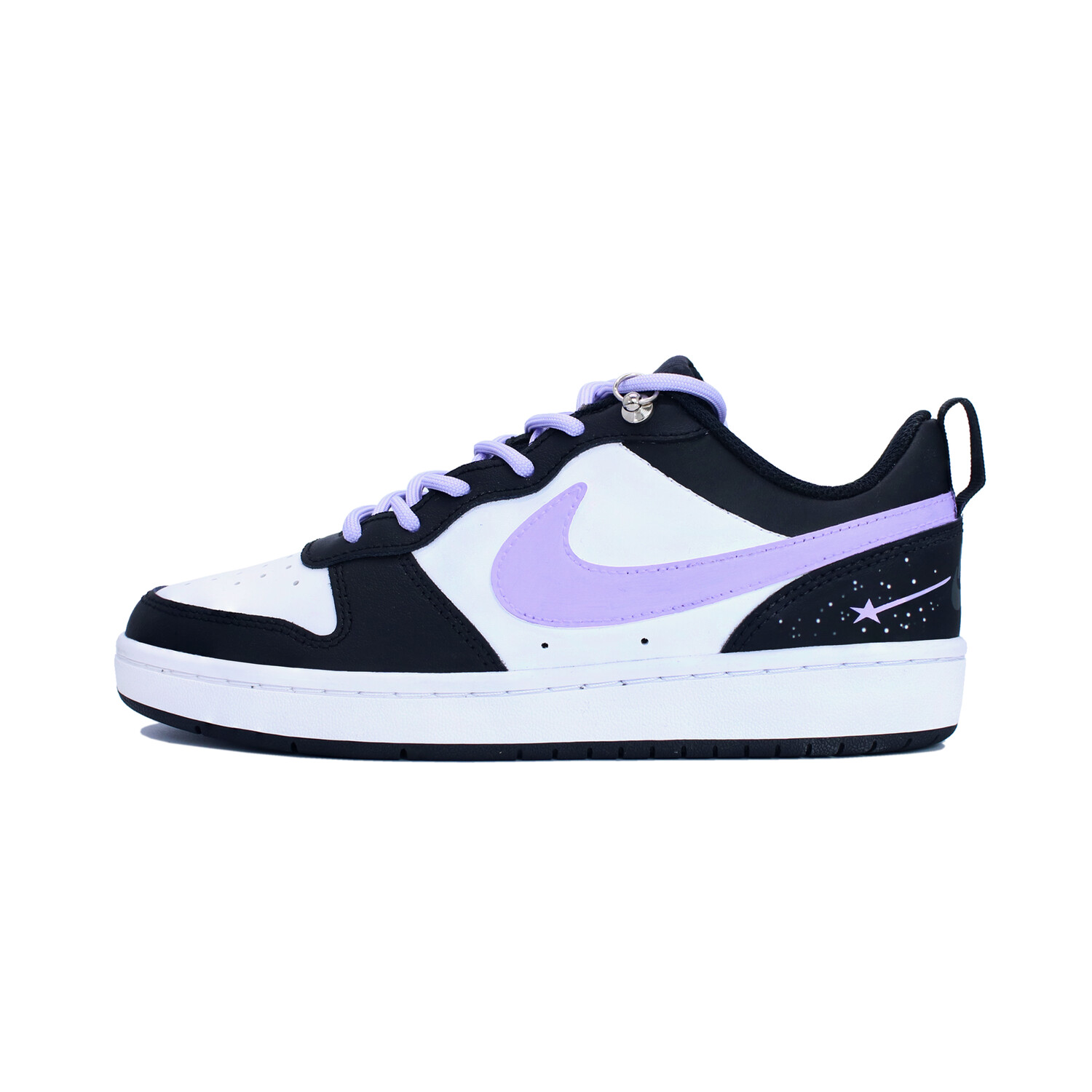 

Женские кроссовки для скейтбординга Nike Court Borough Low, Black/Purple