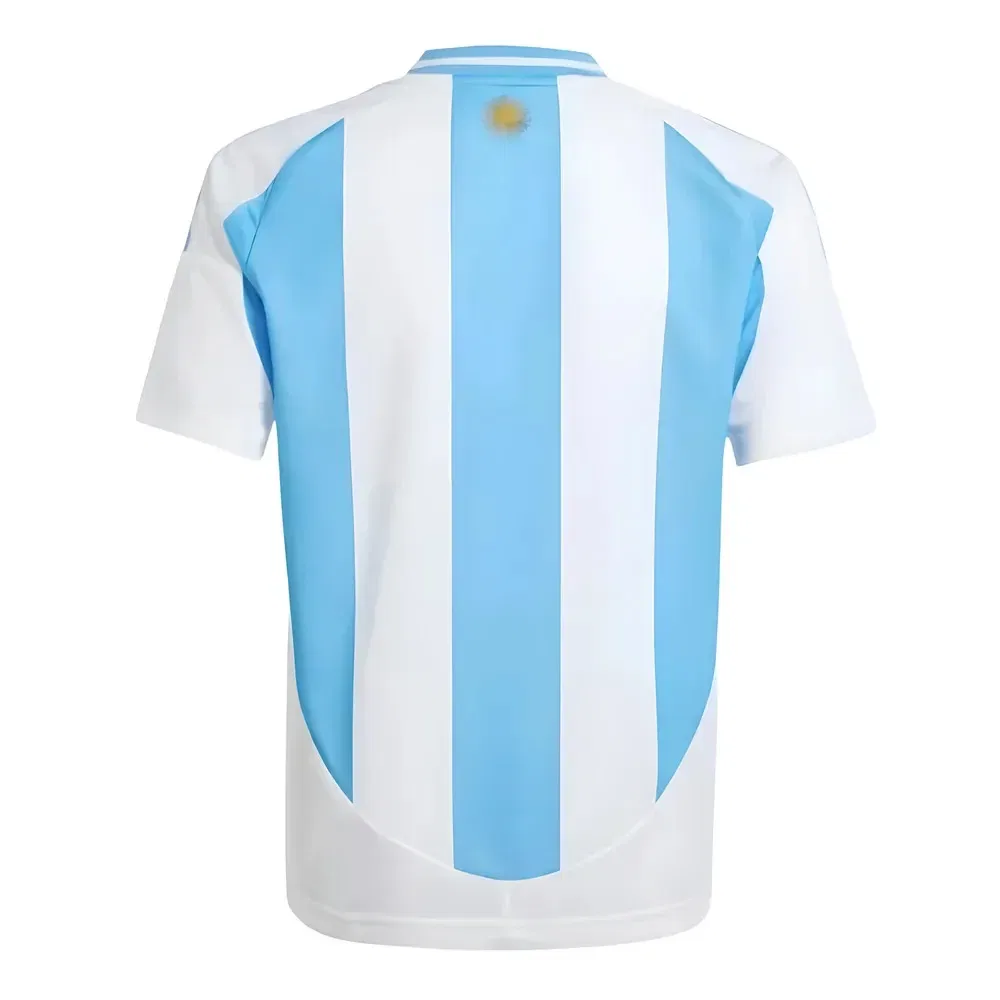 Футбольная футболка Argentina Home 2024-2025 Mac Allister, белый — фото 4