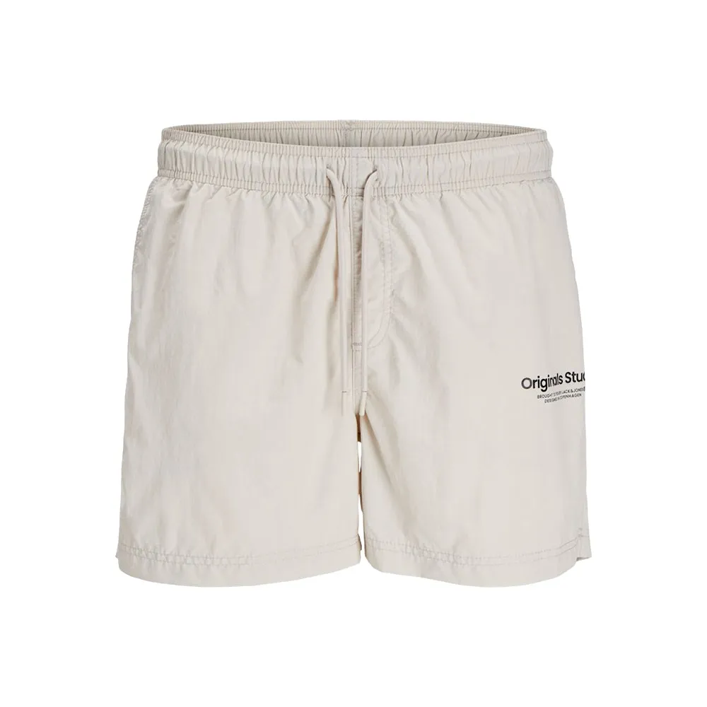 

Шорты для плавания Jack & Jones Naxos Plus Size, бежевый