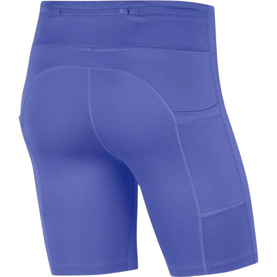 Nike Женские шорты для спорта Dri Fit SS25 фиолетовые — фото 3