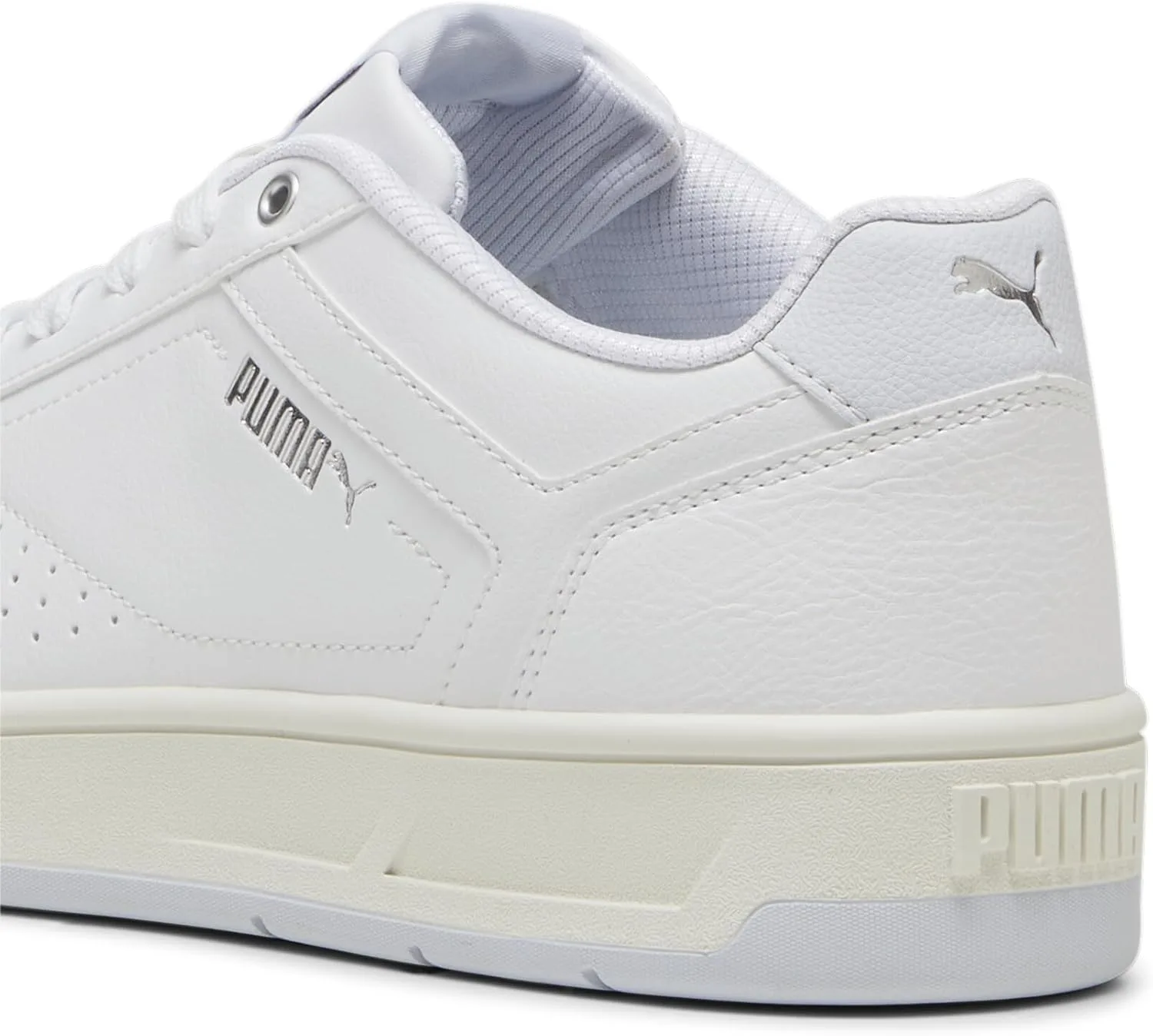 Мужские спортивные кроссовки Puma Court Classic 353780, белый/серебряный — фото 3