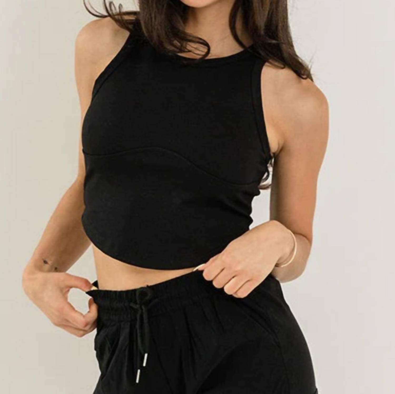 

Майка Bailey Tank In Black Freeme