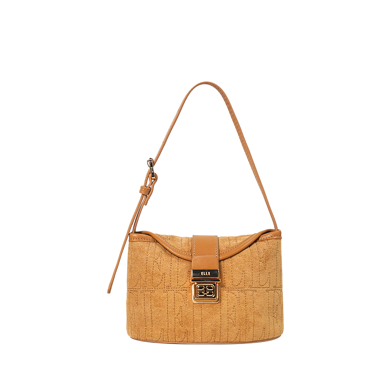 

ELLE Тканевая плечевая сумка Regular Women's Ancora Red/Brown/Oat