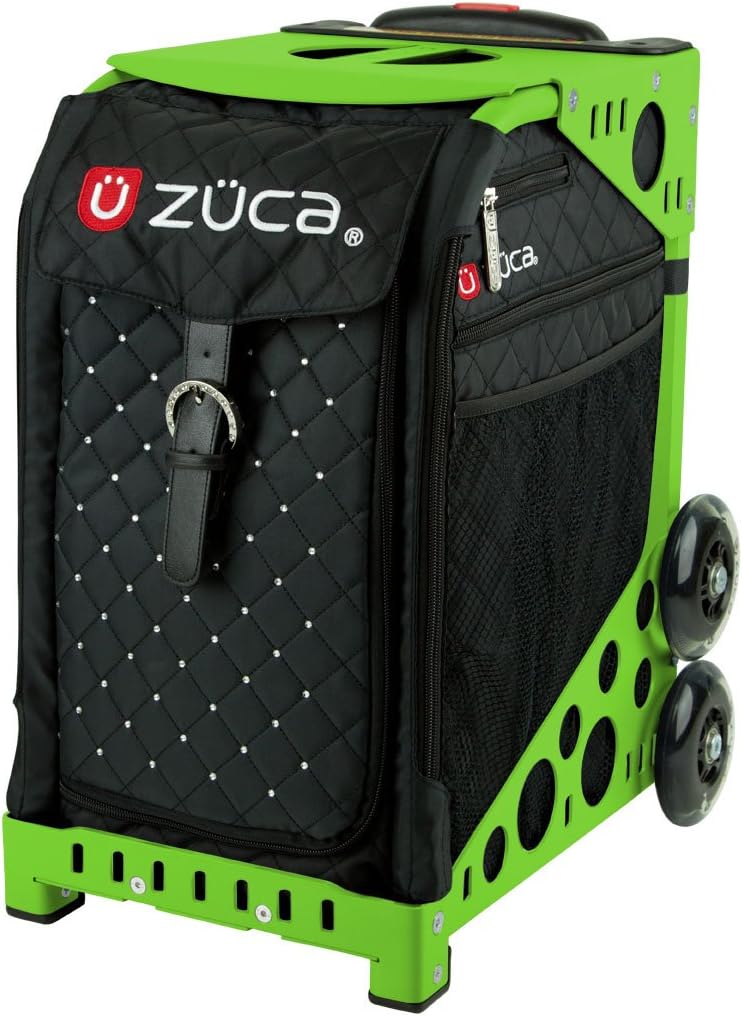 

Сумка ZUCA с мистической вставкой и зеленой рамкой с мигающими колесами, Зеленый, Сумка ZUCA с мистической вставкой и зеленой рамкой с мигающими колесами