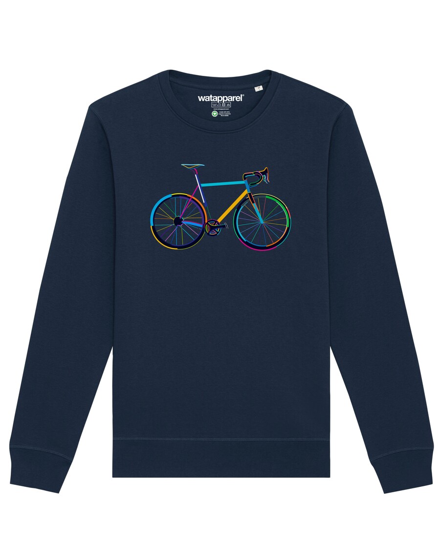 

Толстовка Watapparel Fahrrad by night, темно-синий