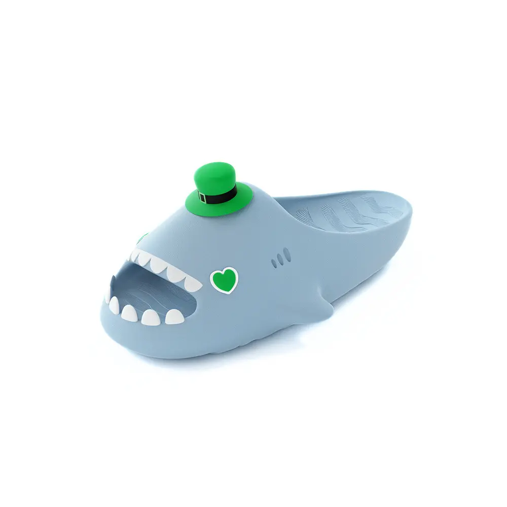 

HelloSlippers Шаркикс Зеленая бейсболка, Унисекс синие слайдеры, цвет Blue