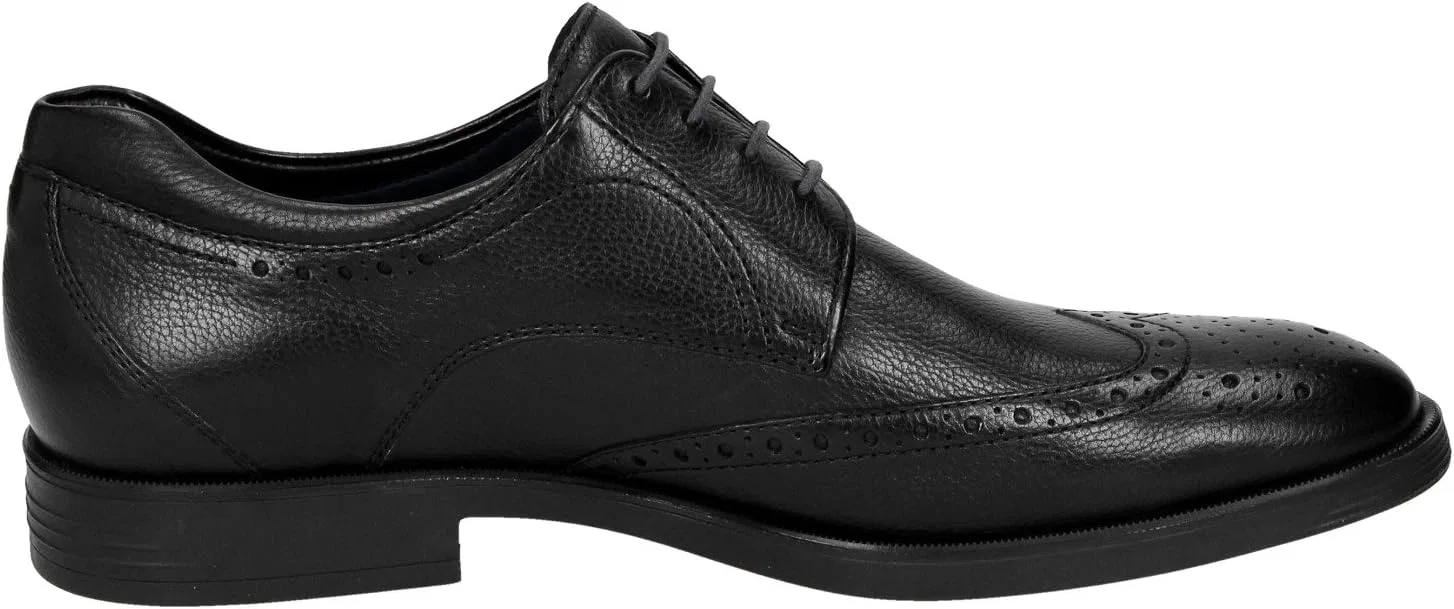Туфли Sioux Men's Forkan-XL Brogues, Black 000 — фото 4