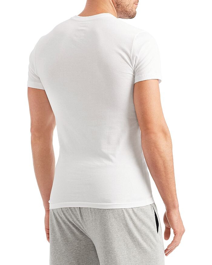 Майка Slim Fit с V-образным вырезом, упаковка из 5 шт. Polo Ralph Lauren — фото 3