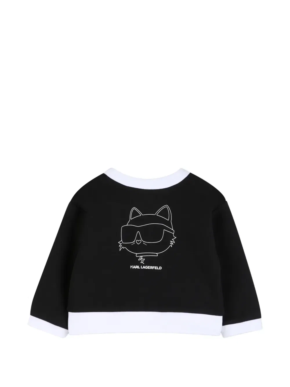 Комплект для новорожденного с принтом KARL LAGERFELD KIDS, черный — фото 3