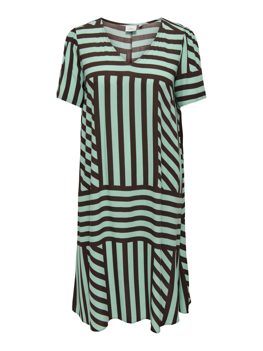 

Платье ONLY Carmakoma, цвет Brown/Green