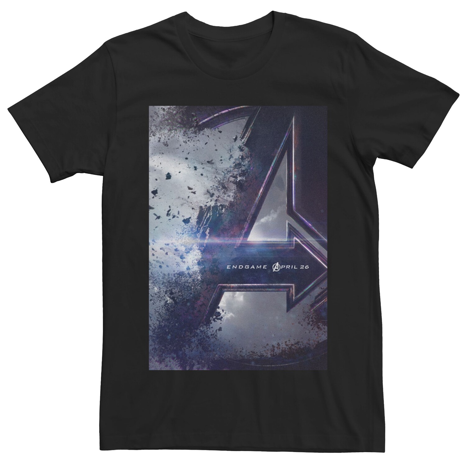 

Мужская футболка с плакатом Marvel Endgame Licensed Character