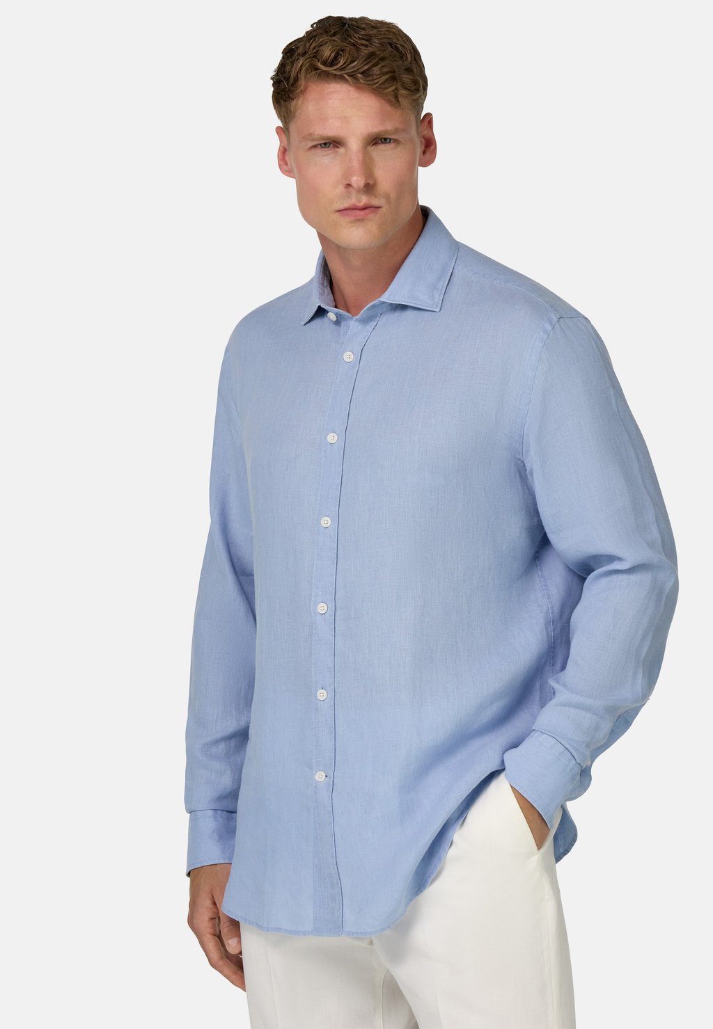 

Рубашка REGULAR FIT Boggi Milano, светло-голубой