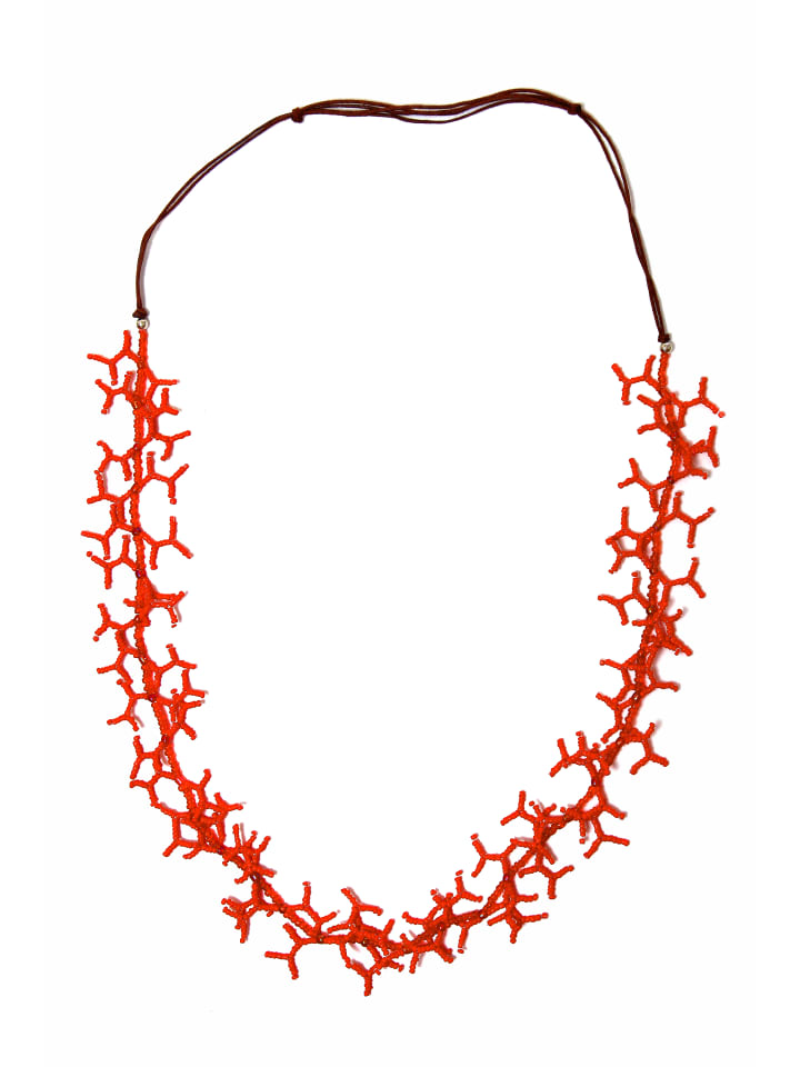 

Collezione alessandro Длинное ожерелье «Тони» красного цвета