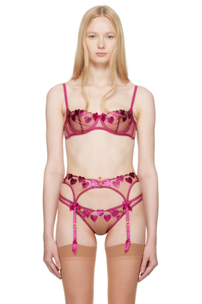 

Розовый бюстгальтер Лилия Agent Provocateur
