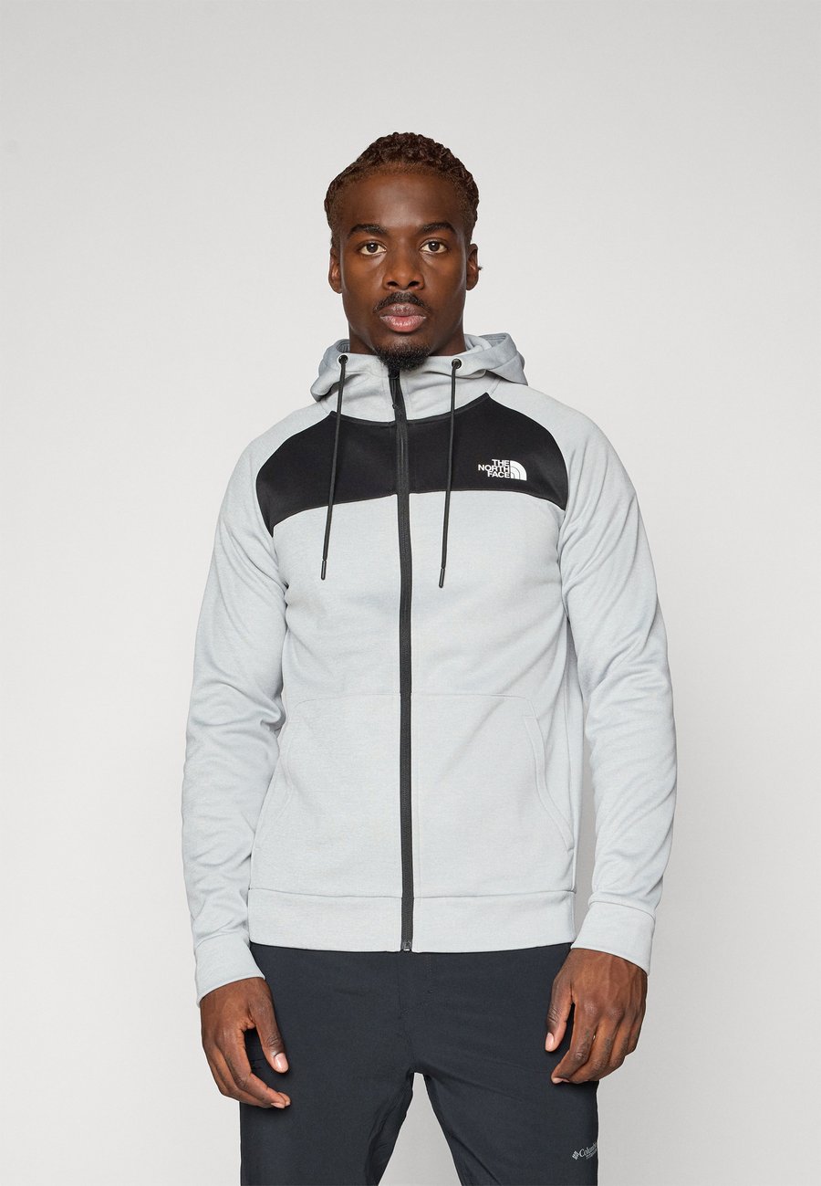 

Толстовка The North Face REAXION FULL ZIP HOODIE, High Rise Grey/Light Heather/Black/Light Grey, Черный, Толстовка The North Face REAXION FULL ZIP HOODIE, High Rise Grey/Light Heather/Black/Light Grey