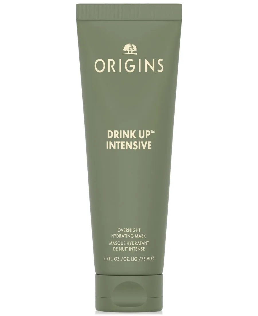 Маска для лица Origins — Интенсивная ночная увлажняющая Drink Up с авокадо и гиалуроновой кислотой, 70 мл