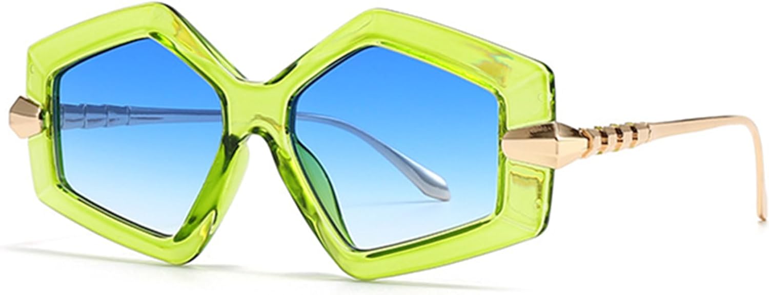 

Солнцезащитные очки Bullabulling квадратной формы для женщин и мужчин, модные многоугольные солнцезащитные очки с защитой от УФ-излучения, ретро-очки с толстой оправой для женщин, C4