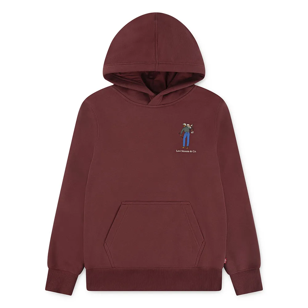 

Худи Levi's Saddle, красный