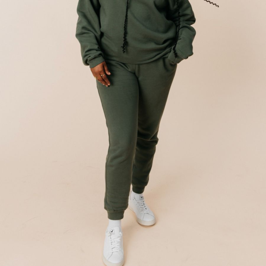 

Спортивные брюки-комбинезон из органического хлопка больших размеров Ocio, Spruce