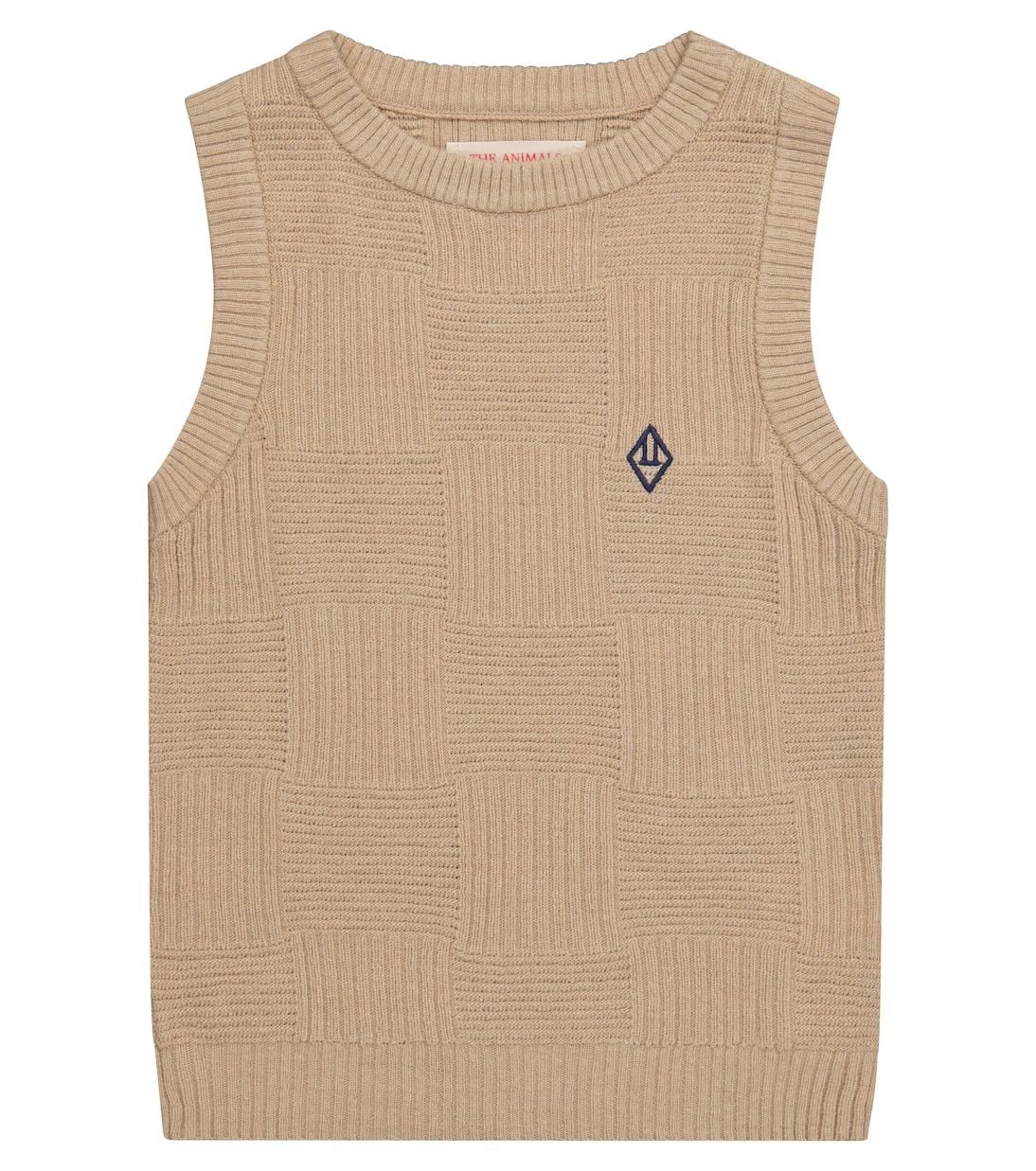 

Жилет-свитер летучая мышь The Animals Observatory, Beige Logo