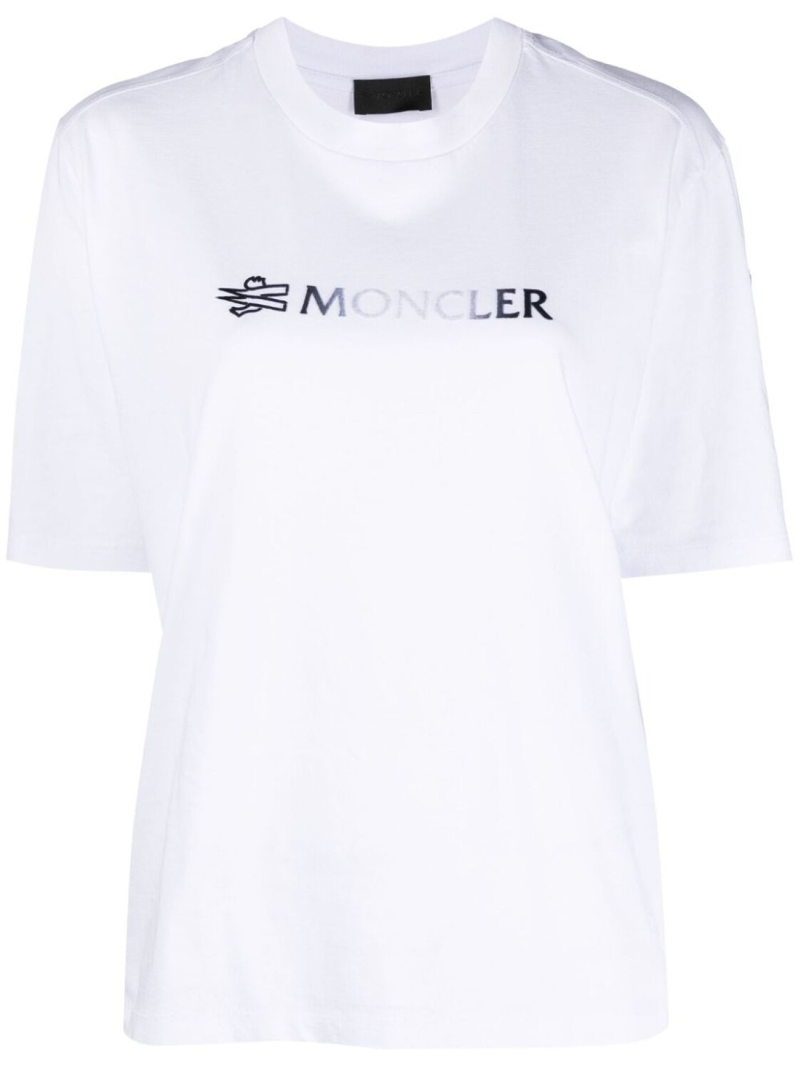 

Moncler футболка с логотипом, белый