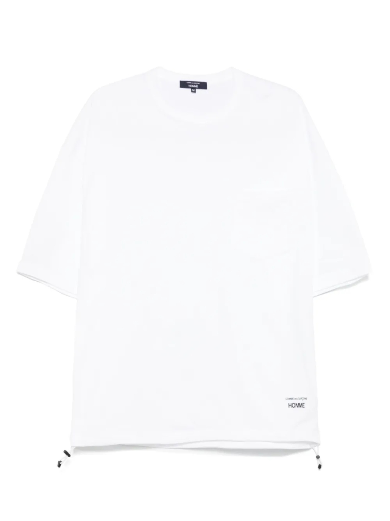 

Comme des Garçons Homme logo-print Футболка, белый