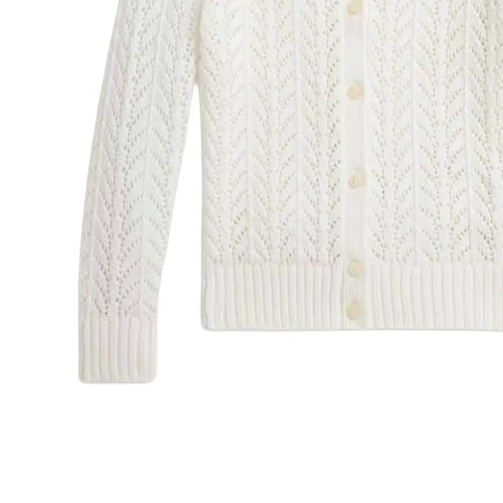 Свитер Polo Ralph Lauren Kids' белый — фото 4