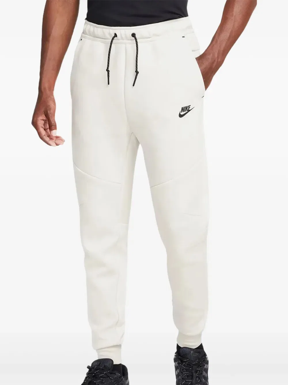 Спортивные брюки из технологичного флиса Nike, белый