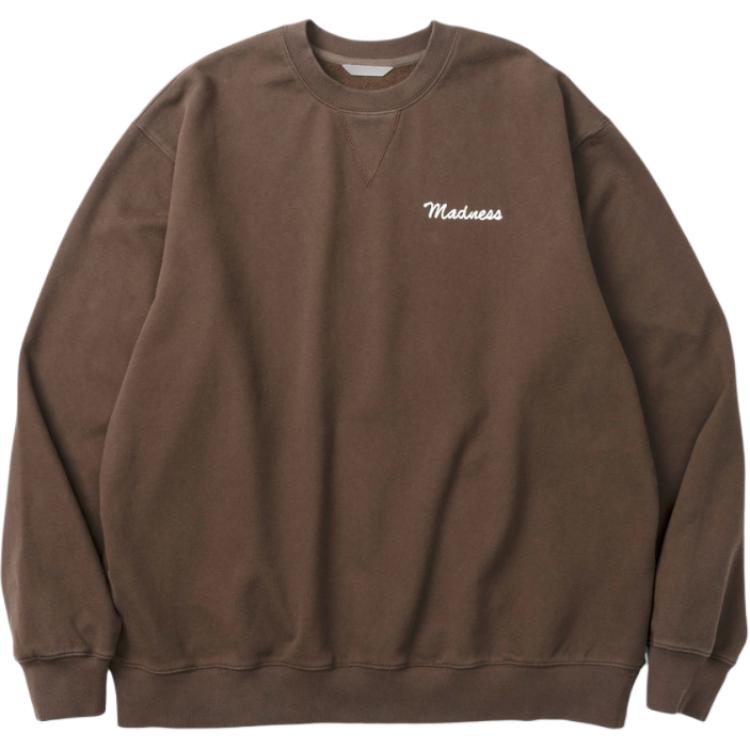 

Толстовка унисекс, цвет орех, круглый вырез, средний размер, стандартный размер Madness, walnut