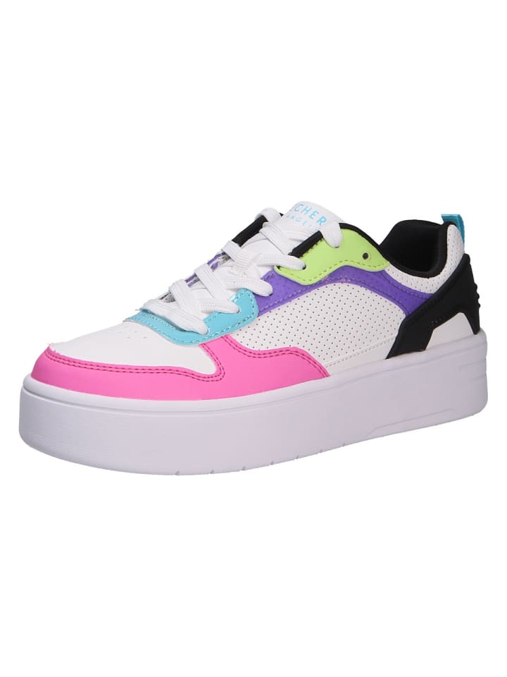 

Кроссовки на шнуровке Skechers Halbschuh, белый