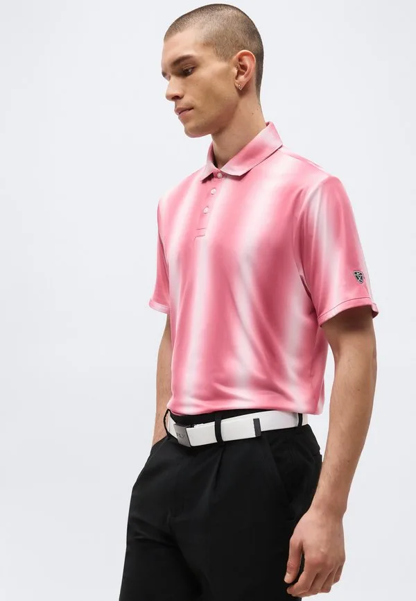Рубашка поло par ombre Nike Golf, Pink — фото 4
