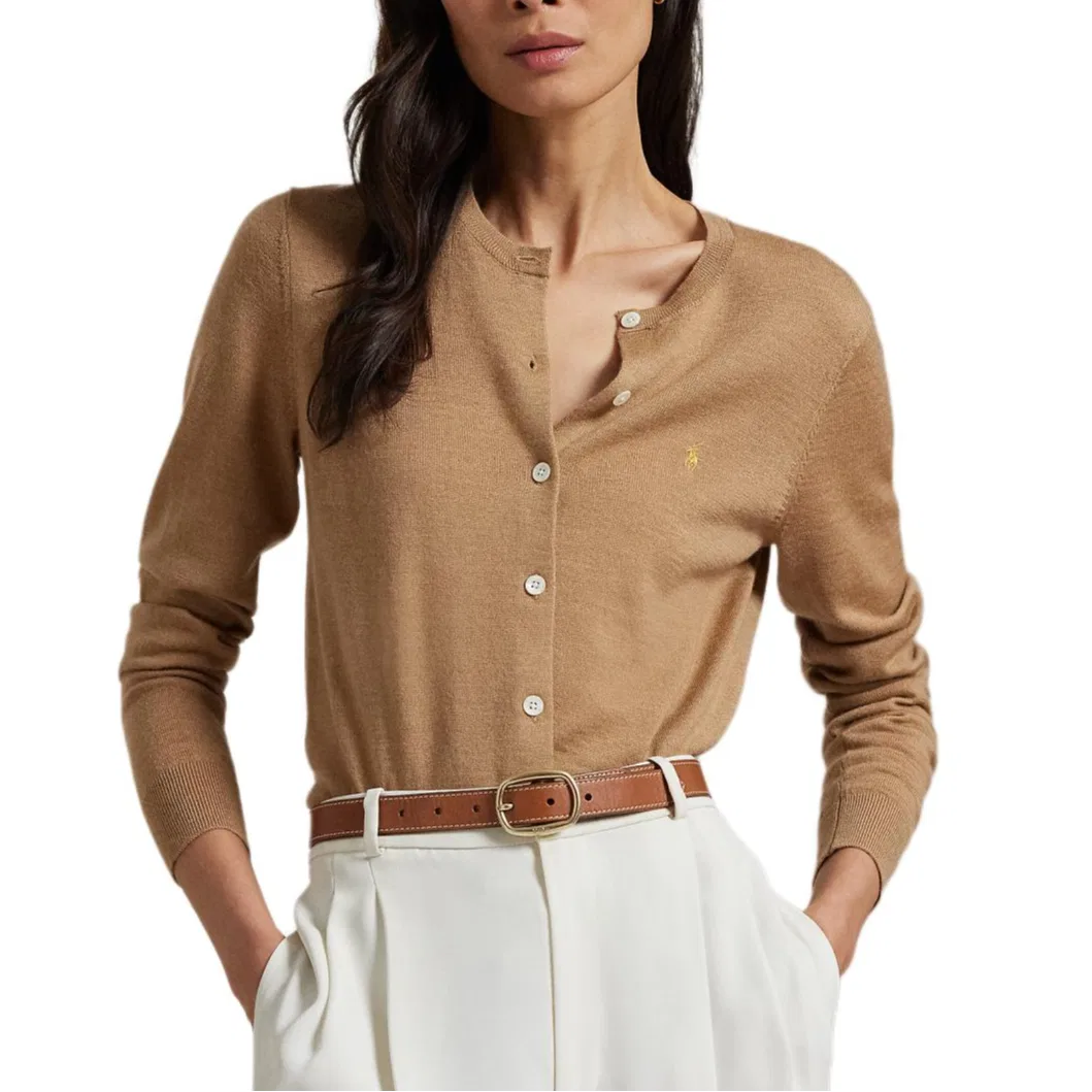 Свитер кардиган Camel Polo Ralph Lauren — фото 4