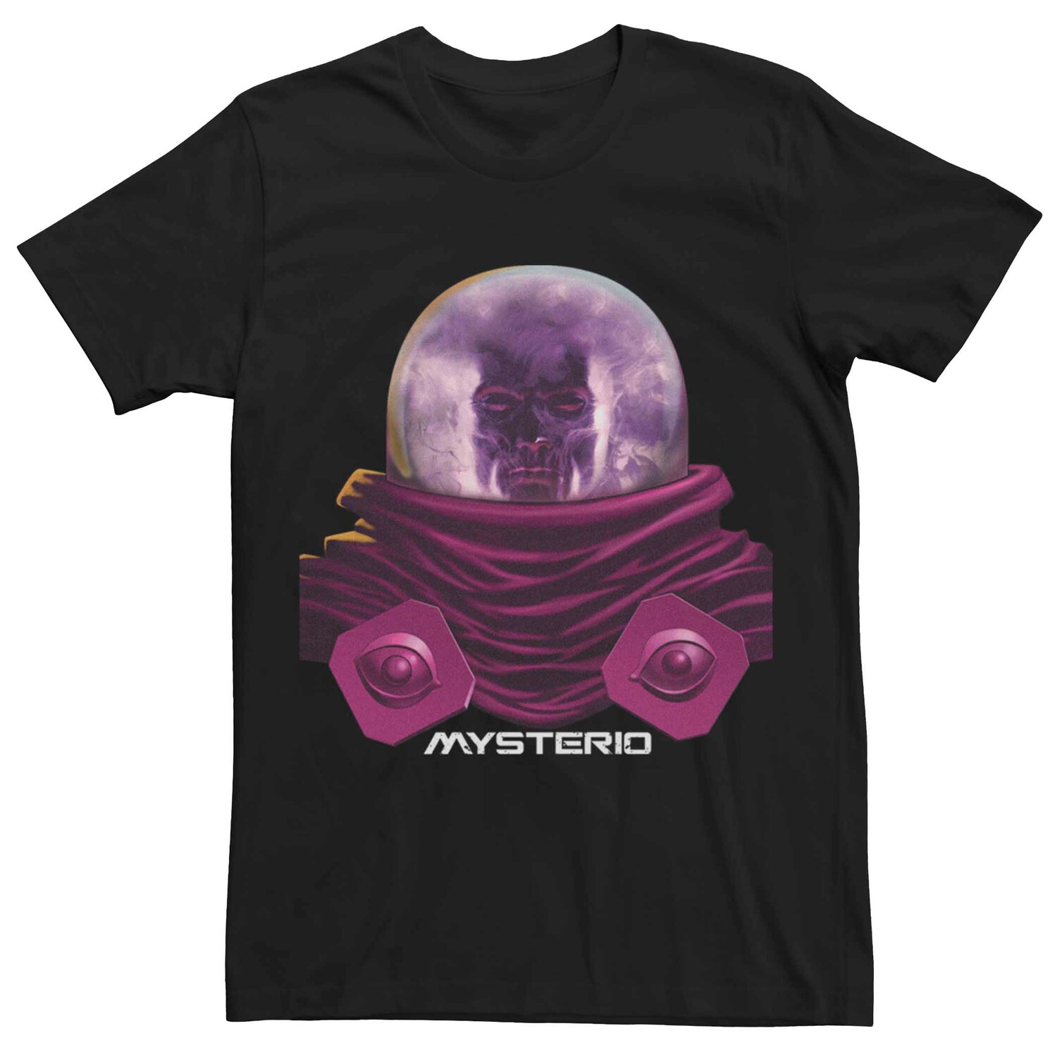 

Мужская футболка с портретом Marvel Mysterio Orb Licensed Character