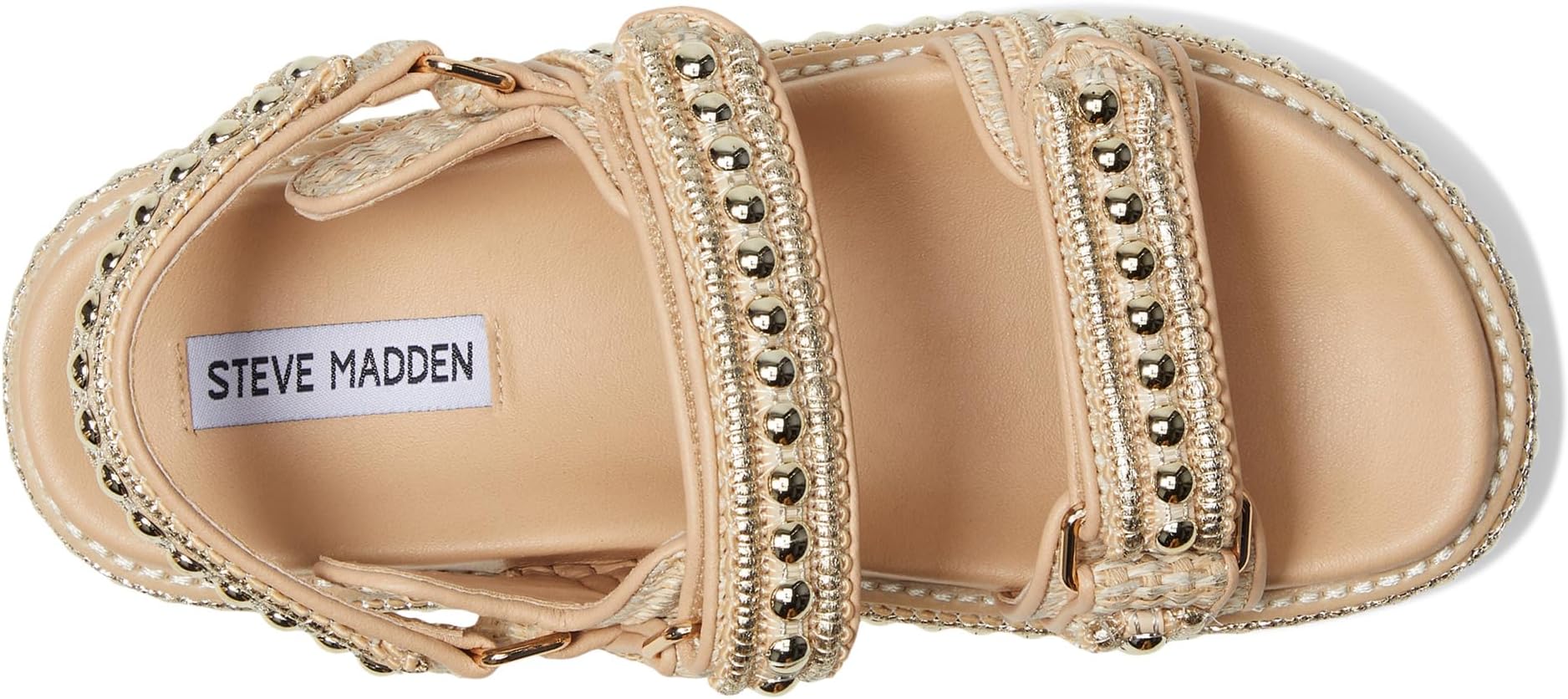 Сандалии Steve Madden Bigmona, цвет Gold Multi — фото 2
