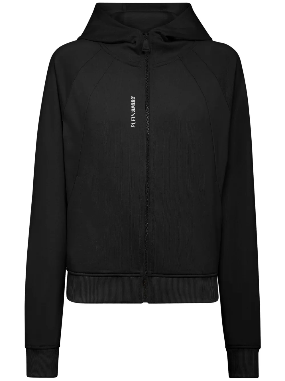 

Худи с нашивкой-логотипом Plein Sport, черный
